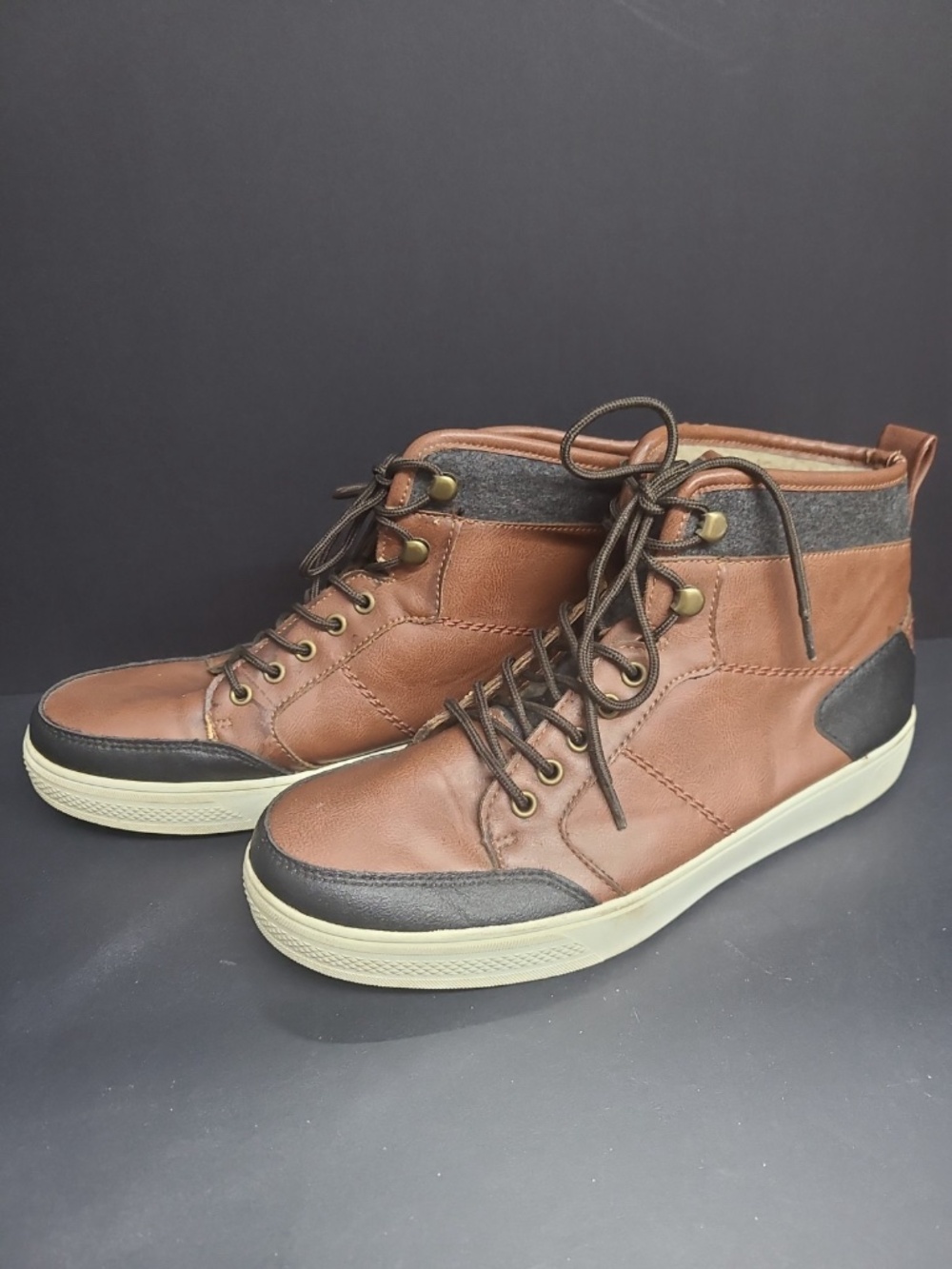 ALDO High-top Brown Fashion Sneaker Men's Size 8